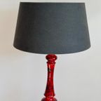 Xl Vintage Keramiek Vloerlamp Hustadt Leuchten Jaren 60 thumbnail 11