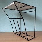 String Black And White Wall Unit 1960S Pilastro Style thumbnail 4