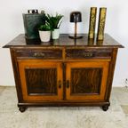 Oude Franse Beschilderde Commode thumbnail 8