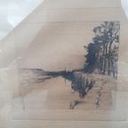 Albert Baertsoen - Ets 'Vieux Quai' - 1897 thumbnail 3
