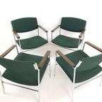 2X Gijs Van Der Sluis Stoelen | Fauteuils Chromen Frame thumbnail 9