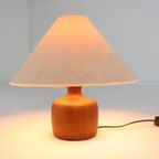 Deense Teak Vintage Lamp Tafellamp thumbnail 9