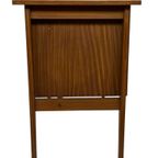 Vintage Bureau Jaren 60 Compacte Werkplek Teak Design thumbnail 22