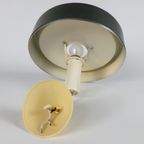 Anvia Almelo - J. Hoogervorst - "Model 4017" - Ufo Hanglamp - Antraciet - Dutch Design - 60'S thumbnail 5