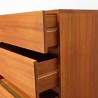 Deense Vintage Ladekast 5 Lades Teak thumbnail 12