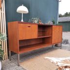 Mid Century Modern Sideboard Vintage Dressoir Barkast 50 60 thumbnail 3