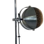 Dijkstra - Rare Model - Space Age Design / Mcm Floor Lamp With Two Shades thumbnail 6