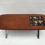 Vintage Salon Tafel Met Tegels thumbnail 3