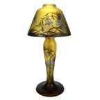 Art Nouveau Tafellamp In Gallé Stijl, Eind 20e Eeuw. thumbnail 4