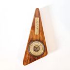 Jaren 50 Atomic Barometer Temperatuurmeter Fifties thumbnail 5