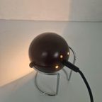 Vintage Space Age Eyeball Lamp Bruin Jaren 70 Design thumbnail 6