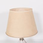 Unique Italian Design Ceramic ‘flower’ Lamp / Tafellamp, 1970’s thumbnail 4