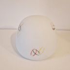 Vintage Plaffonaire Plafondlamp Hanglamp Jaren 50 Bollamp thumbnail 2