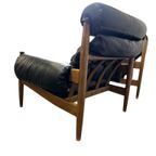 Set Van 2 Vintage Zweedse Fauteuils /eenzitten Eric Merthen thumbnail 7