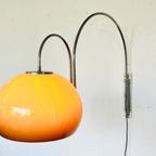 Vintage Artifort Double Arc Mushroom Space Age Wall Lamp thumbnail 4