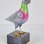 Mangani Porseleinen Duif Sculptuur ‘70 Italiaanse Design thumbnail 16