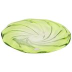 Xxl Fruitschaal Val Saint Lambert Kristal Limoen Groen 40cm thumbnail 7