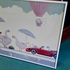 Vintage Lithografie Gloria Eriksen Single's Pond thumbnail 3