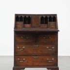 Antieke Subtiele Engelse Secretaire Uit Begin 19e Eeuw Met Een Prachtig Interieur thumbnail 5