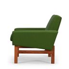 Deens Design Opnieuw Gestoffeerde Groene Ap34/1T Fauteuil Van Wegner, 1960S thumbnail 7