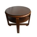 Art Deco Vintage Side Table Gerenoveerd, Jaren '30 thumbnail 2