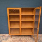 Vintage Eiken Vitrinekast, Deens Design thumbnail 6
