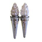 Stel Klassiek Belgische Art Deco Wandlampen, Jaren 30 thumbnail 13