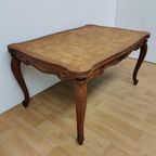 Vintage Landelijke Eettafel Eetkamertafel Tafel Uitschuifbaar 404 thumbnail 16