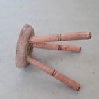 Krukje- Brutalistisch- Hout -(nk45) thumbnail 5