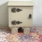 Restyle Brocante Nachtkastje Zandbeige Vintage thumbnail 2