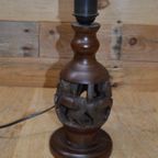 Schemerlamp Mens Figuur Tropisch Hout thumbnail 4