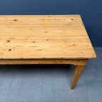 Oude Grenenhouten Cafe Tafel thumbnail 18