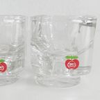 Set Vintage Gulf Waxinelichthouders Appel 1970 thumbnail 3
