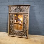 Italian Distressed Oak Mirror thumbnail 4