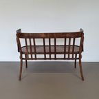 Rare Thonet Bench, Not Marked. Width 107/ Height 80 /Depth 50/ Seat Hight 47 Cm thumbnail 15