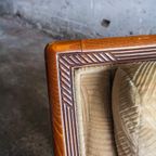 Art Deco Sofa With Ornate Design Elements thumbnail 3