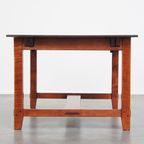 Prachtige Design Set Van 6 Eetkamerstoelen En Uitschuifbare Eetkamertafel Van Schuitema thumbnail 14