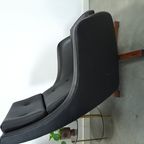 Zwarte Skai Kunstleder Draaifauteuil Uit Zweden thumbnail 17