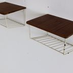 Vintage Wandkastje | Telefoonkastje | Wandplank | Deens thumbnail 4
