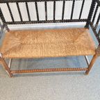 Bobbin Bench Seat With Arm Rests thumbnail 6