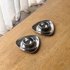 Set Of 4 Vintage Alessi Stainless Steel Egg Cups thumbnail 3
