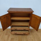 Brocante Queen Ann Barkast Wandkast Buffetkast Ladekast Drankenkast 107 thumbnail 13
