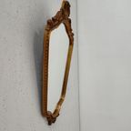 Vintage Hollywood Regency Barok Rococo Spiegel Kuifspiegel 5 thumbnail 5