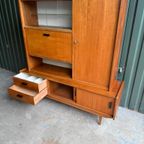 Vintage Retro Highboard / Buffetkast Uit De Jaren '60 thumbnail 5