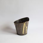 Vintage Modernist Embossed Copper Cachepot, 1950S. thumbnail 7