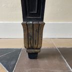 Side Table Console Tafel Muurtafel Half Rond 19e Eeuws Frans thumbnail 14