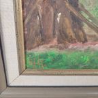 Georges Tahon - Schilderij - Boetelingen In Walburgapark thumbnail 5