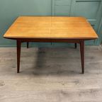 Vintage Louis Teeffelen Webe Uitschuifbare Eettafel Tafel thumbnail 5