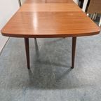 Vintage Eettafel Uittrekbare Tafel Teakhouten Tafel Jaren 60 thumbnail 12