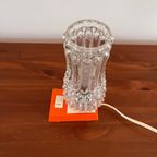 Vintage Oranje Bedlampje. Jaren 70 Mid Century Tafellamp thumbnail 6